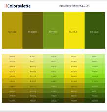 It is the color that is in between the web color chartreuse and yellow on. 6 Latest Color Schemes With Ripe Lemon And Green Leaf Color Tone Combinations 2021 Icolorpalette