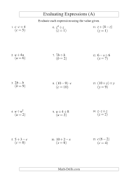 Simple comprehension worksheets for grade 1. Algebraic Expressions Grade 7 Worksheets