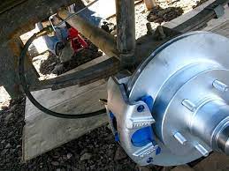 Titan Hydraulic Over Electric Trailer Disc Brake Conversion Review And Installation Tips And Photos Drum Brake Hydraulic Trailer