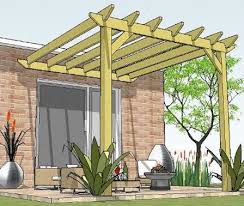 Pergola cost from a kit. Attached Pergola Plans