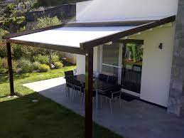 Wall Mounted Pergola Aluminum Fabric Sliding Canopy Custom Pergola Shade Pergola Canopy Outdoor Pergola