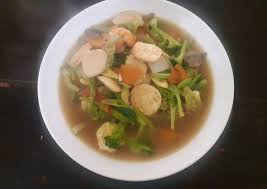 Capcay sayur dan ayam sup ayam, jagung manis. Resep Sapo Tahu Capcay Lezat Resep Dapur Mama