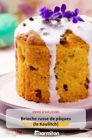 Brioche Russe De Paques Koulitch Recette Nourriture De Paques Gateaux Et Desserts Brioche Russe
