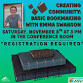 Creating Community: Basic Bookmaking with Emma event in Sylva, NC