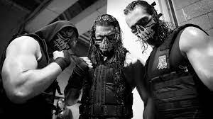 Wwe roman reigns vs finn balor championship showdown 2 pack 6 in action figures monday night raw battle pack for ages 6 years old and up. Shield Wwe Mask 1284x722 Wallpaper Teahub Io