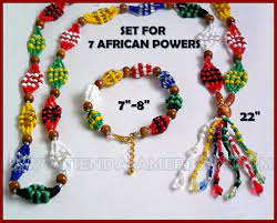 7 Potencias Africanas Religion Yoruba Collar Africano Collares