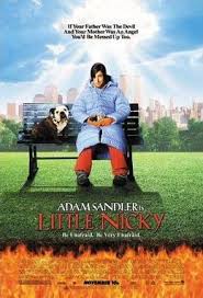 She teased a glimpse of her scarlet pedicure in black heels while adding an edgy twist with a padlock necklace. Little Nicky Wikipedia