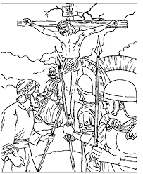 The spruce / miguel co these thanksgiving coloring pages can be printed off in minutes, making them a quick activ. Crucifixion Esp Colorpg Coloring Page Sermons4kids