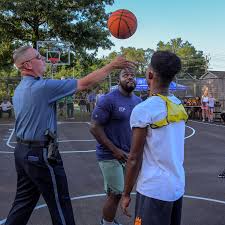 Reopening of Northern District Anne Arundel County Community Basketball  Court