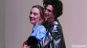 Lihat ide lainnya tentang timothee chalamet, lady bird, harpers bazaar. Timothee Chalamet Saoirse Ronan Cover Shoot Behind The Scenes Entertainment Weekly Littlewomen Youtube