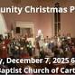 COMMUNITY CHRISTMAS PAGEANT event image