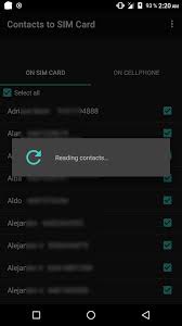 In some versions, it may appear only as contacts. Amazon Com Contacts To Sim Card Manage Your Contacts Appstore For Android