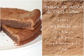 Gateau Au Chocolat De Cyril Lignac Les 5 Sens En Cuisine
