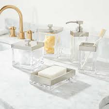Find bath accessory sets at wayfair. Bathroom Accessories And Furniture Crate And Barrel