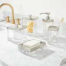 This is the perfect setup for a more traditional style bathroom. Bathroom Accessories Bath Storage Crate And Barrel