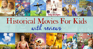 Age Appropriate Historical Movies For Kids Can Be Hard To Find Here Is A List Of Historical Movies For Chil Kid Movies Historical Movies Middle School History