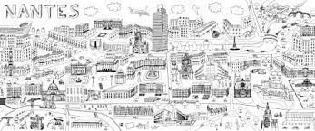Affiche De Nantes A Colorier Homify Coloriage Geant Coloriage Nantes