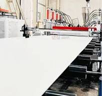 Automatic White 2mm 1200mm X 600mm PVC WPC Foam PVC Sheet Extrusion Line
