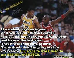 Motivational Magic Johnson Think Happy Thoughts Sayings