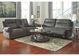Whether perched between your sofa and recliner, or illuminating a corner of the living room, this versatile end table is the perfect partner to your contemporary decor. Austere Gray 2 Seat Reclining Sofa Loveseat Ridge Home Furnishings Buffalo Amherst Ny Furniture Upholstery Mattresses