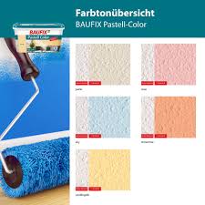 Baufix Pastell Color Ist Eine Fertig Abgetonte Matte Dispersions Innenfarbe Durch Ihre Sehr Gute Deckkraft Verleiht Die Fa Pastell Innenfarbe Gedeckte Farben
