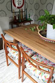 Danish modern is a style of minimalist furniture and housewares from denmark associated with the danish design movement. New Dining Room Table And Vintage Chairs Kelly Elko