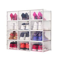Hoobro schuhbank, schuhregal mit 2 gitterablagen, aufbewahrung für schuhe, schuhablage mit sitzfläche. Meerveil Schuhbox 12 Stuck Schuhkarton Schuhkasten Faltbare Transparente Schuhaufbewahrung Box Bewegliche Aufbewahrungsbox Schuhregal Einfach Zu Montieren Platzsparend Online Kaufen Otto