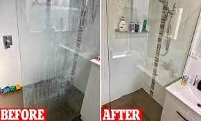 Free shipping on orders over $99! Mum Leaves Her Shower Screen Sparkling Clean After Trying For Three Years To Get It Looking Perfect Daily Mail Online