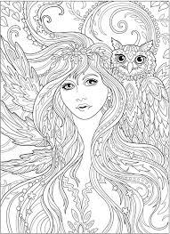 Welcome To Dover Publications Owl Coloring Pages Fairy Coloring Book Coloring Pictures