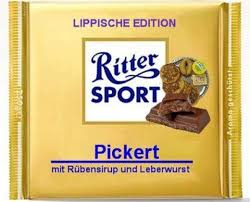 Ritter Sport Fake Schokolade Pickert Ritter Sport Ritter Sport Schokolade Ritter Sport Sorten