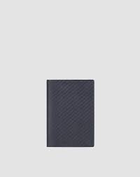 Quality gunmetal color brushed business card holder. Men S Chassis Leather Business Card Case Dunhill Lu Online Store