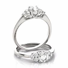 Pin On Round Cut Engagement Rings