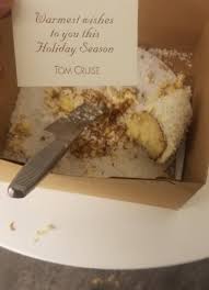 'tom sends me a cake every christmas,' kirsten told stylist magazine. Tom Cruise Accidentally Sent My Office A Coconut Cake Wow Look At That
