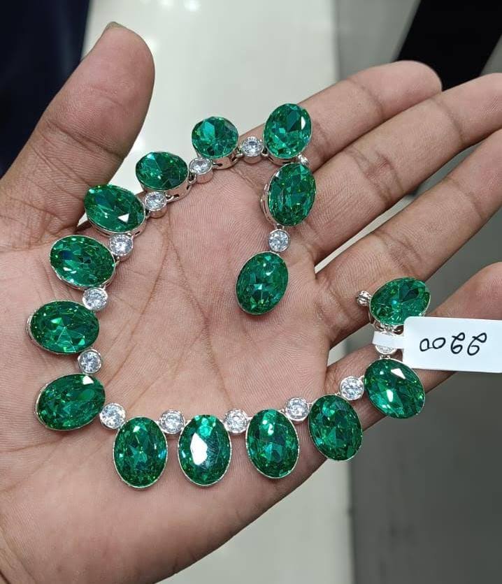 Rama Green Necklace set product image