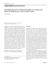 Usa company executive email address. Pdf Hydrologic Behavior And Flood Probability For Selected Arid Basins In Makkah Area Western Saudi Arabia Rizwanullah Khan Academia Edu