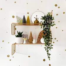 Hyllis shelves are about $15 bucks a pop at ikea but are rather flimsy and pretty short. Ikea Australia On Instagram We Love Little York House S Cute Set Up Using Two Of Our New Svenshult Ikea Australia Ikea Wall Shelves Mirror Decor Living Room