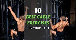 You will always be pulling with your good arm. 10 Best Cable Exercises For A Wider Stronger Back