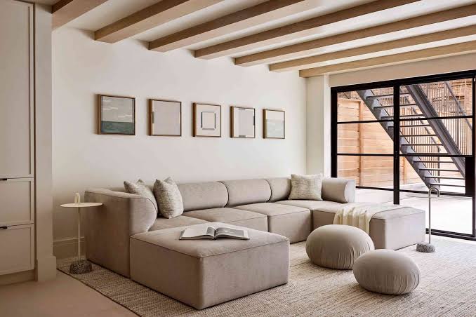 50 Warm Beige Living Rooms You'll Want to Hibernate In