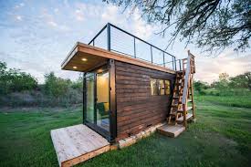 Buy new or used at the very best prices from dallas fort worth to since 2006, container king has supplied quality secure shipping and storage containers, office containers and mobile office trailers for sale. 20 Yellow Blue Shipping Container Home By Texas Based Cargohome Dream Big Live Tiny Co