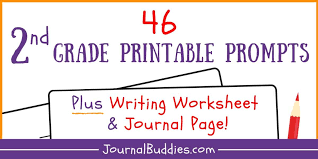 36 fun daily writing prompts for 2nd grade. Writing Worksheets For 2nd Grade Journalbuddies Com
