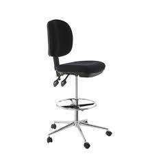 Deluxe Drafting Chair Black Officeworks Drafting Chair Chair Fabric Chair