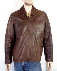 Euc Minty Kenneth Cole Reaction Soft Brown Leather Men S Jacket Biker Moto L Kennethcolereaction Mot Leather Coat Jacket Mens Jackets Men S Coats And Jackets