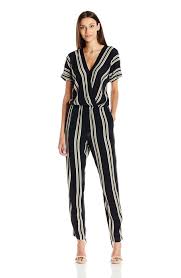Black And White Striped Jumpsuit Outfit Ideas 25 Jumpsuits You Could Totally Get Away With Wearing To A Wedding Striped Jumpsuit Jumpsuit For Wedding Guest Black And White Romper