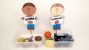 تقييم الحلقة وحدة المعادن الدرس الأول صفات المعادن يصنف الأطفال الأدوات إلى معدنية وغير معدنية مستند ا على games for kids preschool science live life happy