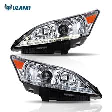 Vland Car Accessories For Es350 2009 2012 Headlights Led Drl Head Lamps View For Es350 Led Headlights Vland Product Details From Zhejiang Yuanzheng Auto Mot Headlamp Car Accessories Headlight Restoration Diy