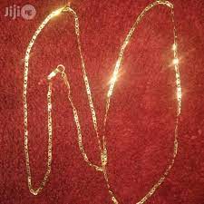 The reason a gold buyer cut the margin is to get his piece of cake. 18 Karat 750 Gold Necklace In Lagos Island Eko Jewelry Neslon Gold Gold Jiji Ng