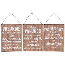 Mein hund oskar wohnt mit mir in einem kleinen apartment. Blechschild Freundschaft Metallschild Schild Mit Spruch Freunde Wanddeko Gunstig Online Bestellen
