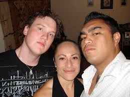 Ricky, Adrienne and Clinton