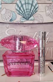 You Will Receive A 7ml 24oz Decant Of Versace Bright Crystal Absolu In A Beautiful Reusable Spray Atomizer Versace Bright Crystal Crystals Perfume Samples
