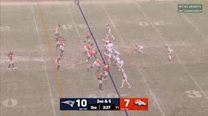 RJ Harvey outraces Christian Elliss up the sideline on 9-yard run